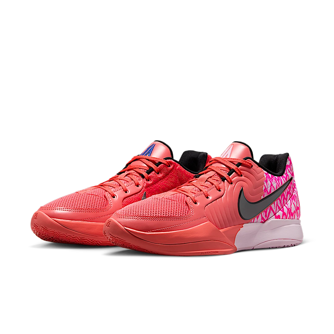 Nike Ja 2 Heart Eyes, Magic Ember/Iron Grey-Pink Foam-Deep Night-Black-Hyper Pink (IB5842-800)