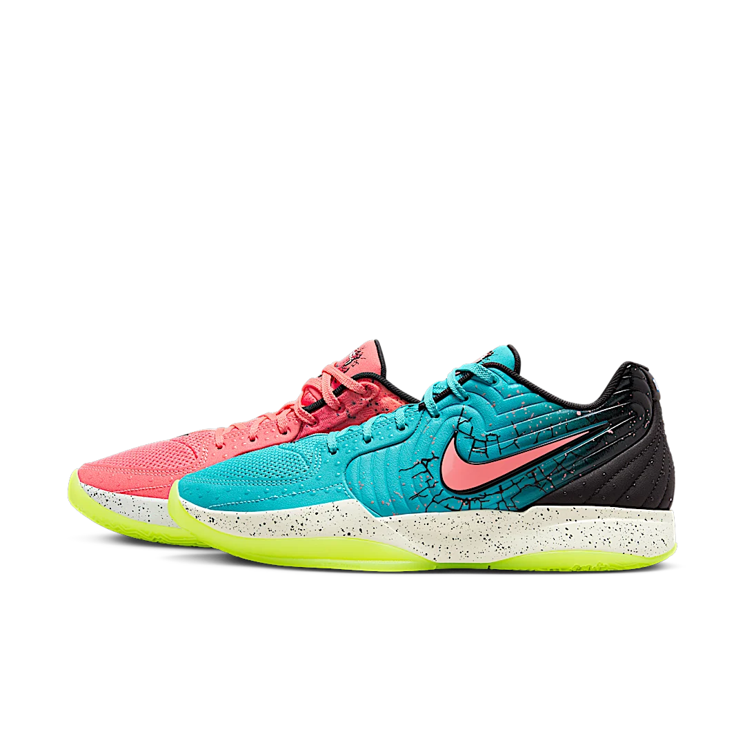 Nike Ja 2 Kool-Aid Mixed Berry, Bright Crimson/Flat Silver/Hyper Pink/Black/Photo Blue (IF0302-800/IF0303-800)