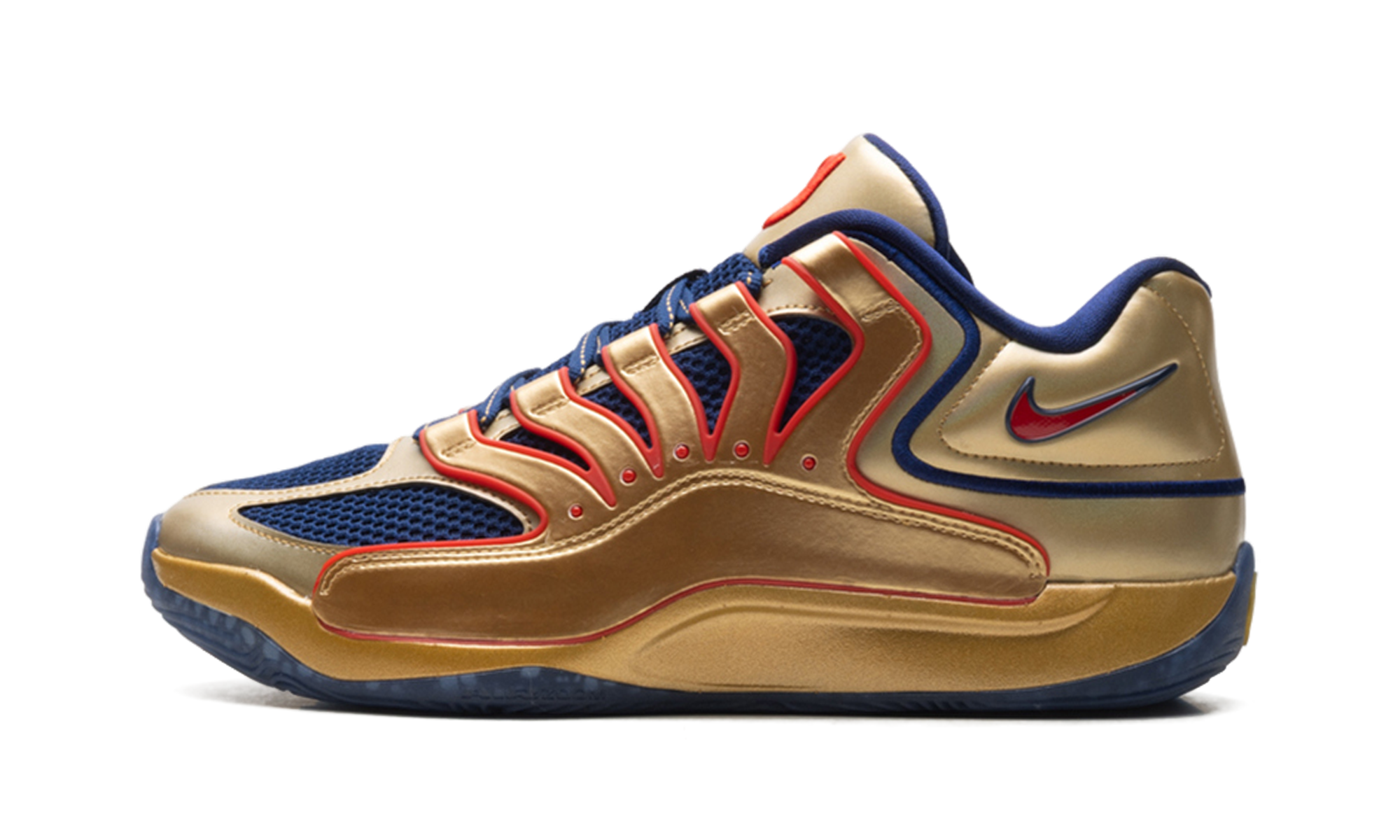 Nike KD 18 Immortalized Pack White Gold Blue Void