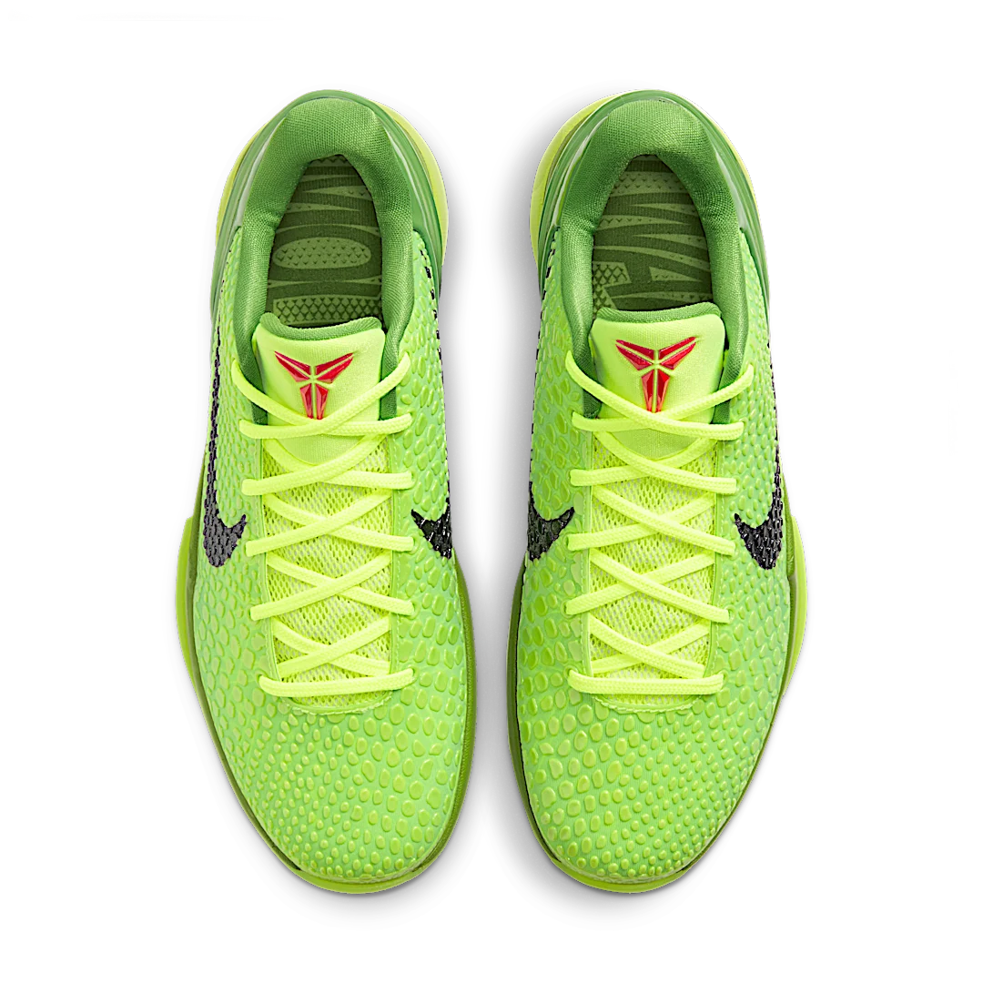 Nike Kobe 6 Protro Grinch (2020), Green Apple/Volt-Crimson-Black (CW2190-300)