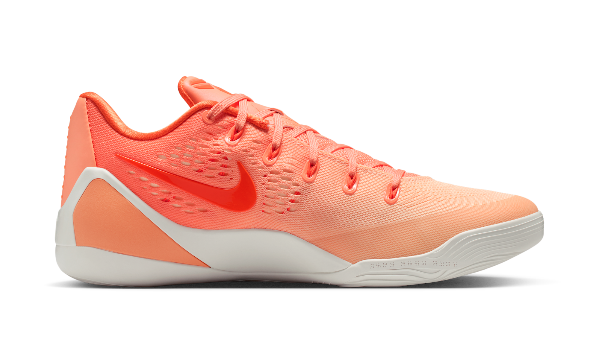 Nike Kobe 9 Low Protro Orange Frost Brilliant Orange Summit White Ice Peach