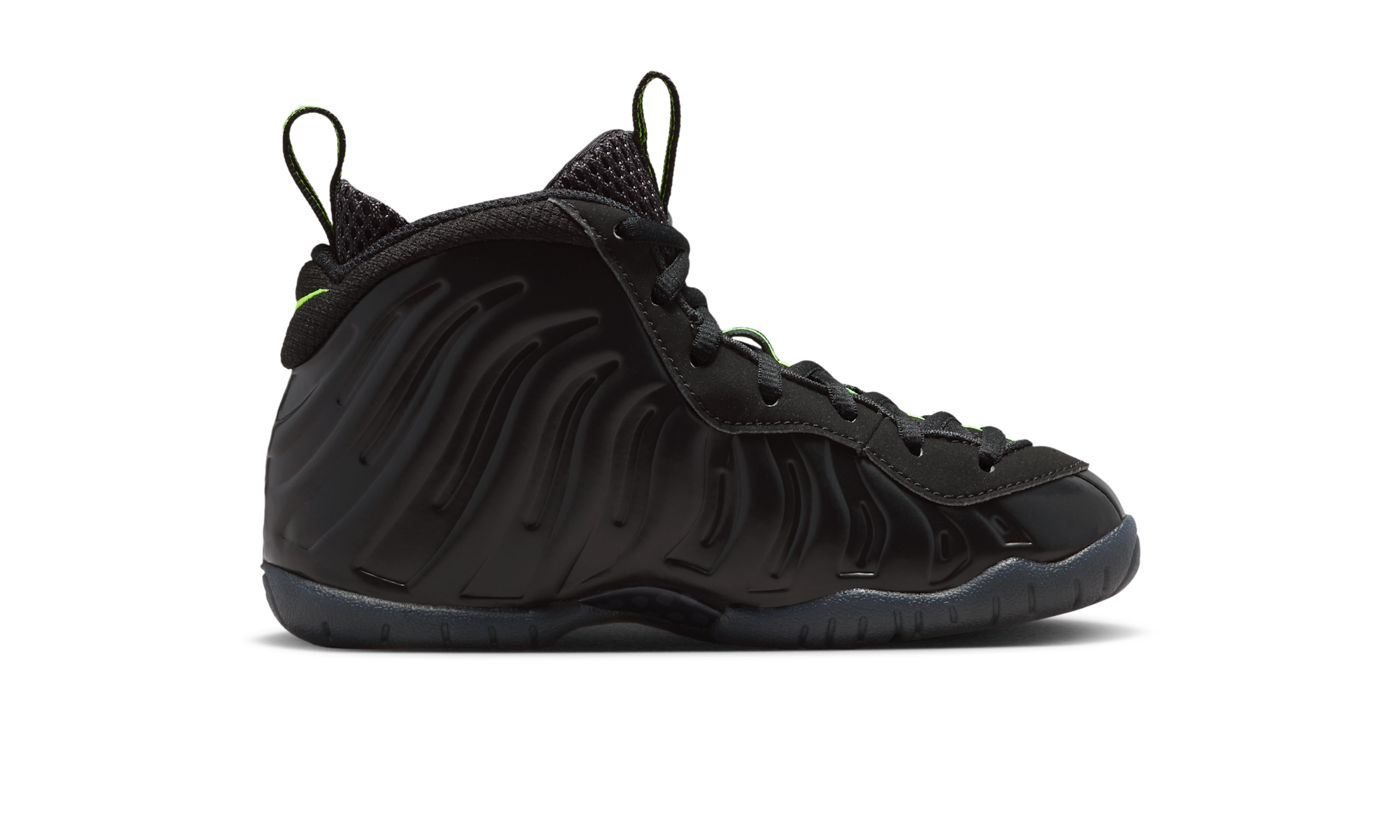 Nike Little Posite Pro Black Voltage Yellow