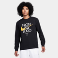 Nike Max90 Long-Sleeve Basketball T-Shirt Black