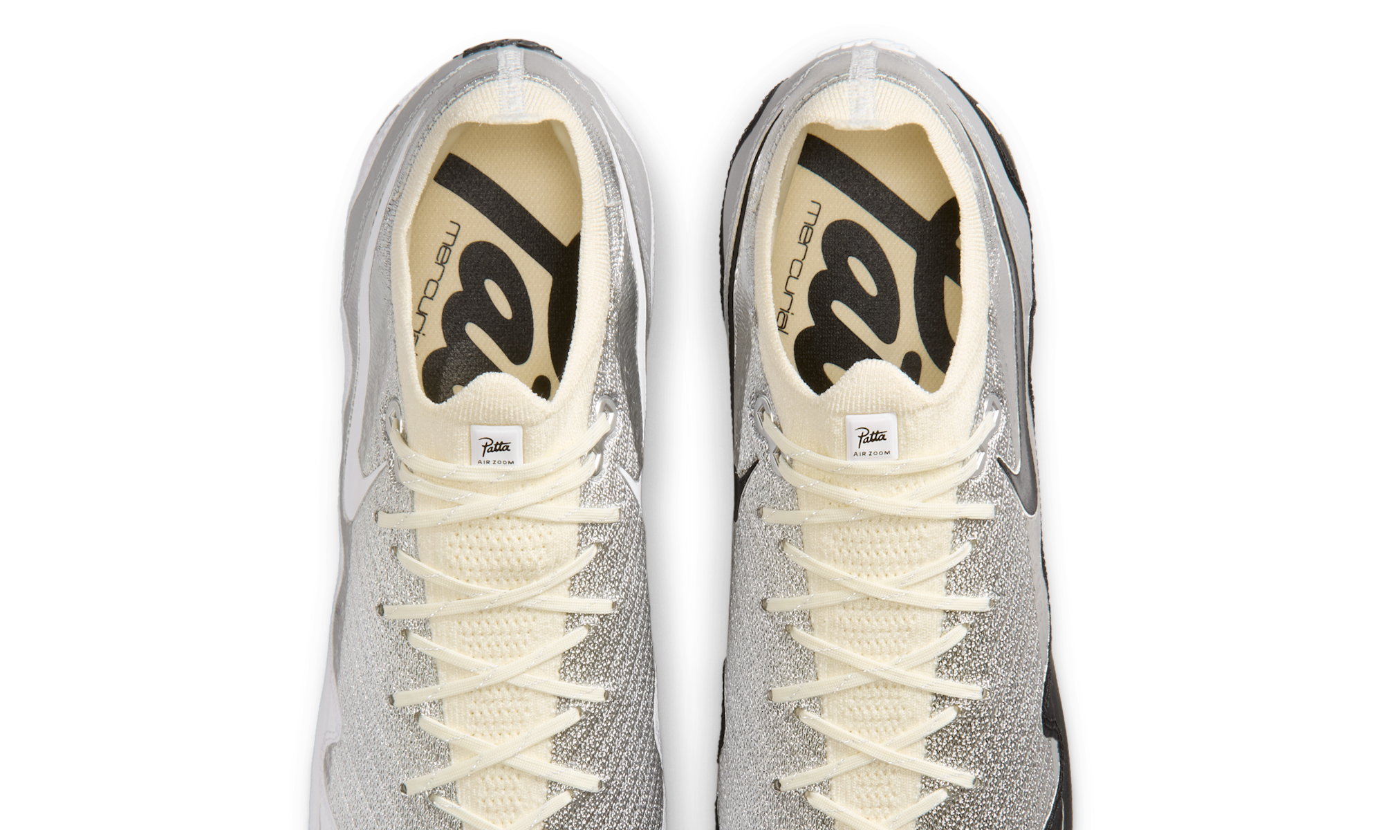 Nike Mercurial Vapor 16 Elite Patta Chrome White Black