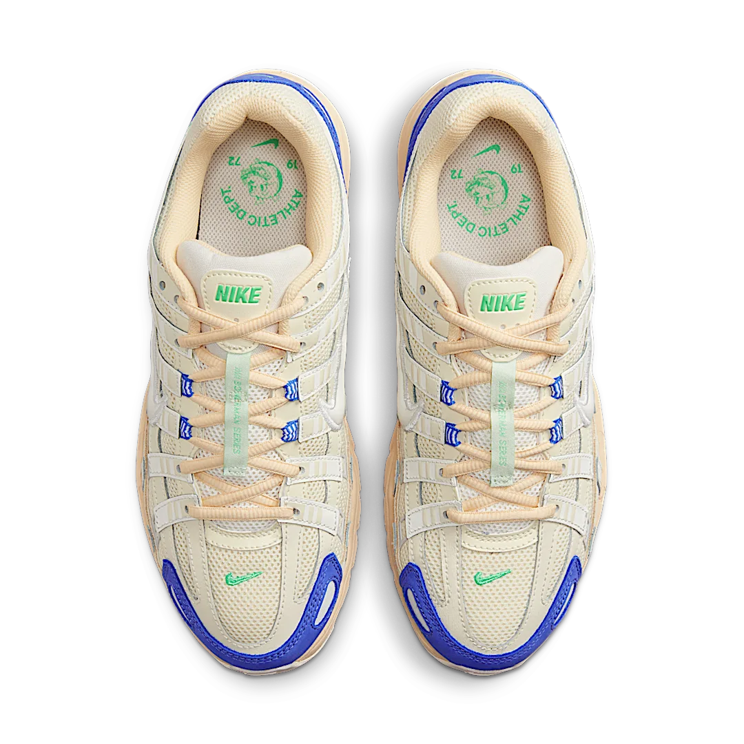 Nike P-6000 Athletic Department Coconut Milk Medium Blue, Coconut Milk/Medium Blue/Photon Dust/Sail (FJ5443-113)