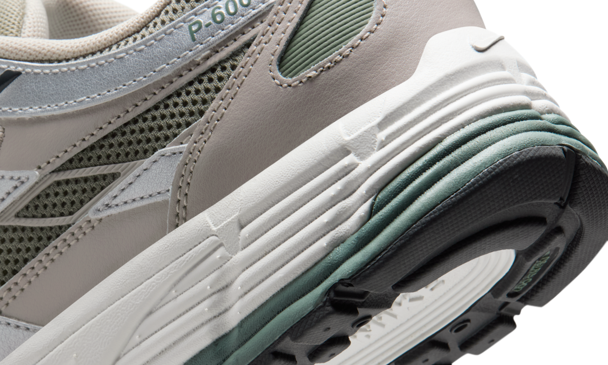 Nike P-6000 Cream Silver Clay Green