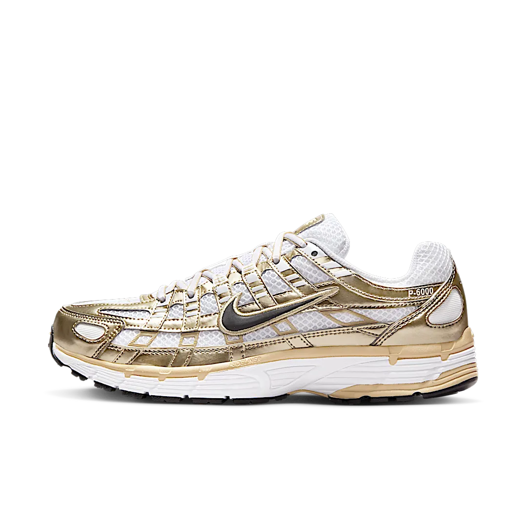Nike P-6000 Gold, White/Grain/Metallic Gold Grain/Black (IF1787-100)