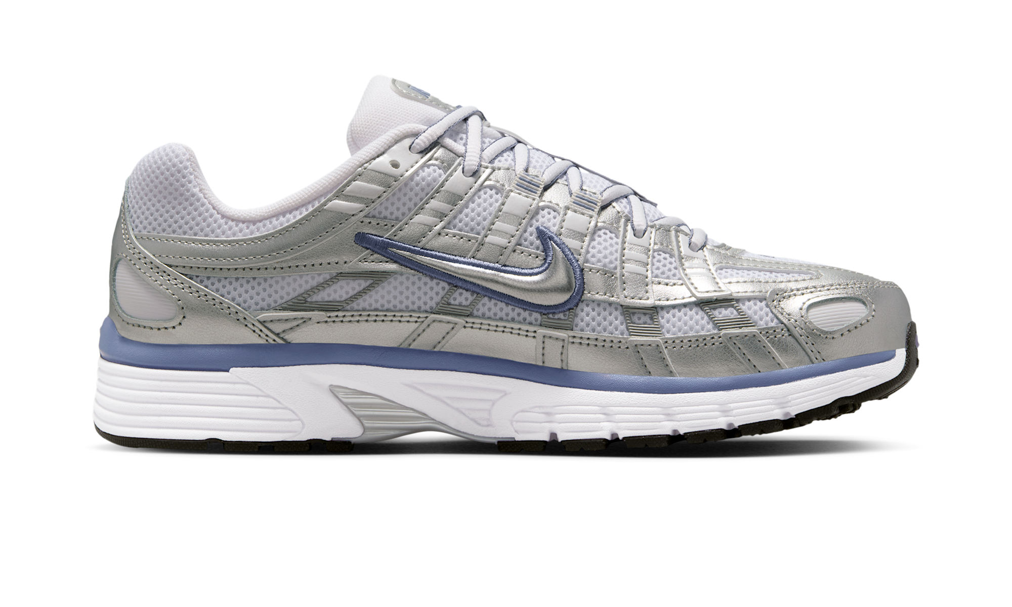 Nike P-6000 Metallic Silver World Indigo