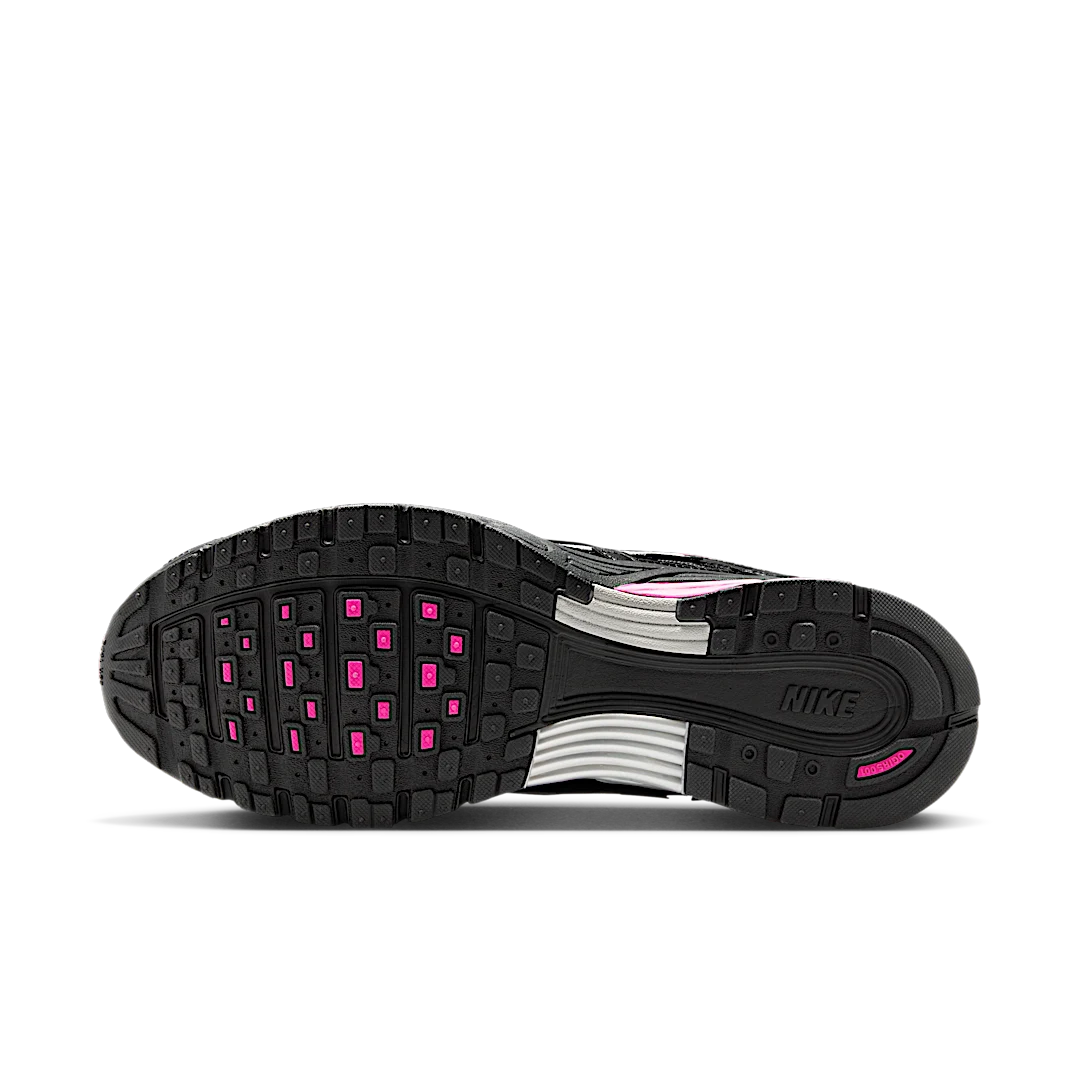 Nike P-6000 Pink Blast Metallic Silver Black, Pink Blast/Metallic Silver/Black (CD6404-600)