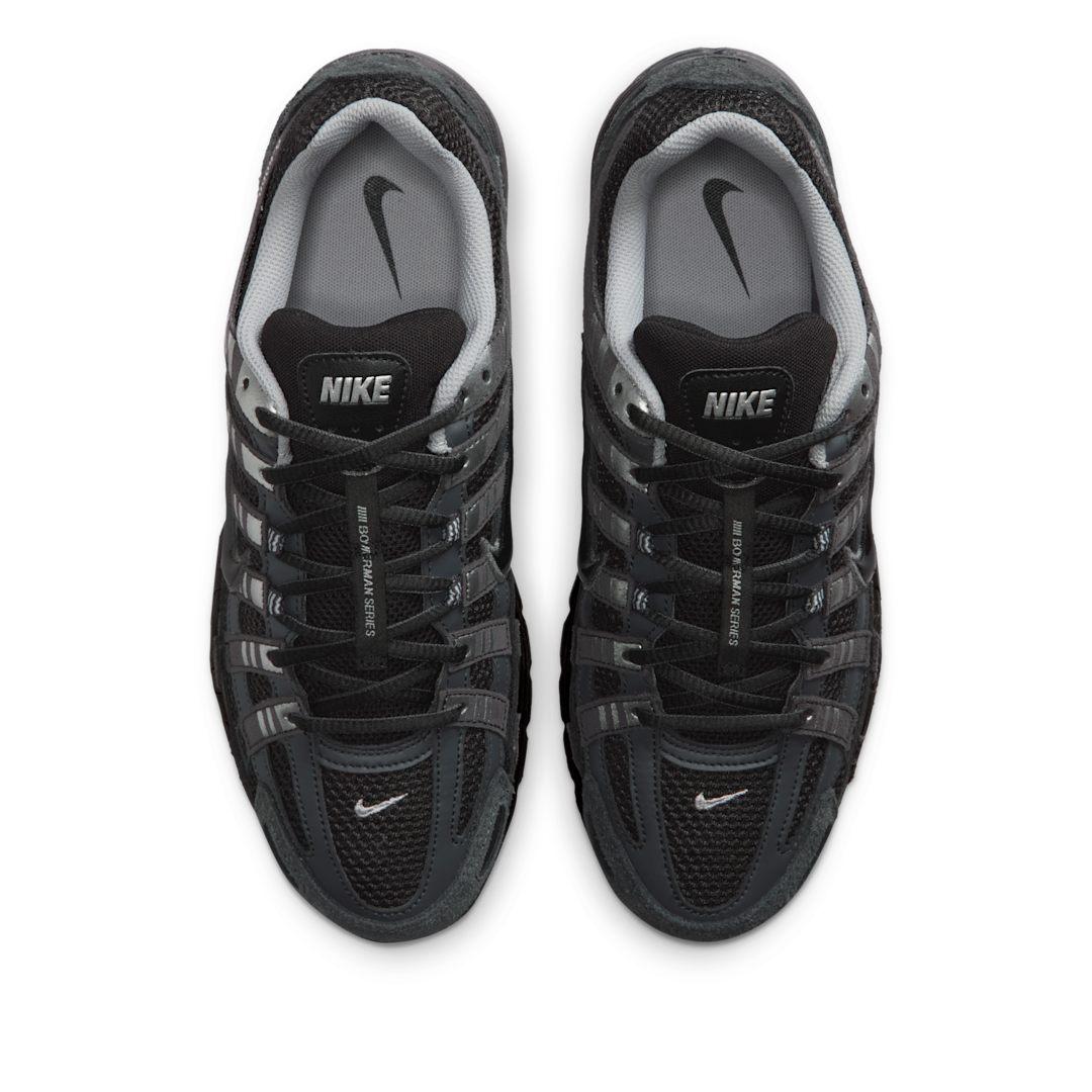 Nike P-6000 Suede Anthracite Metallic Silver
