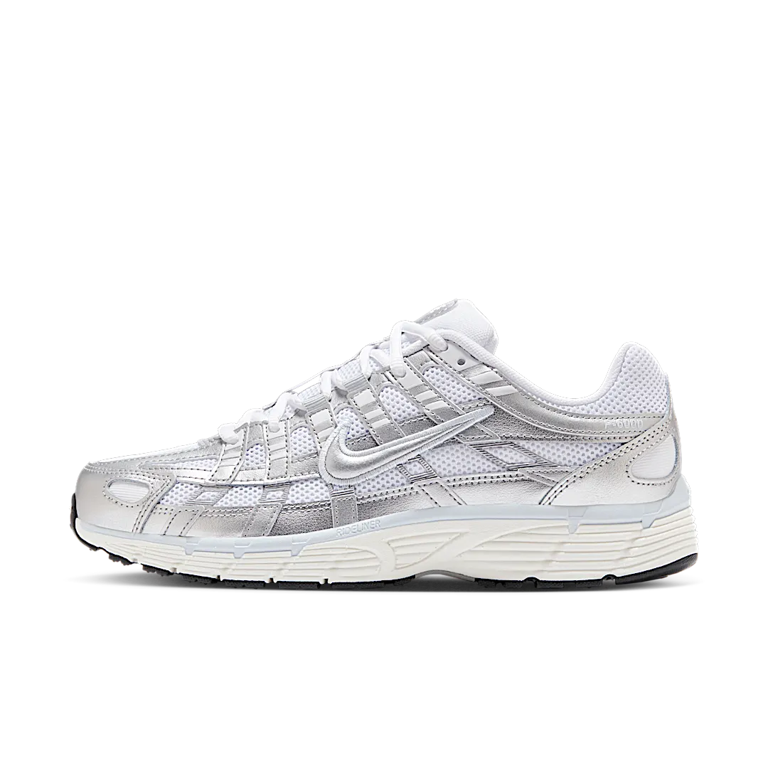 Nike P-6000 White Blue Tint Sail Metallic Silver, White/Blue Tint/Sail/Metallic Silver (BV1021-106)