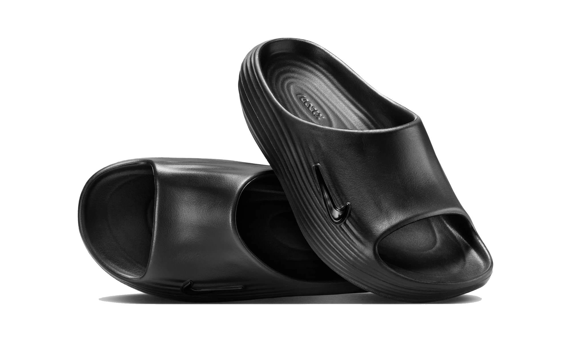 Nike ReactX Rejuven8 Slide Triple Black