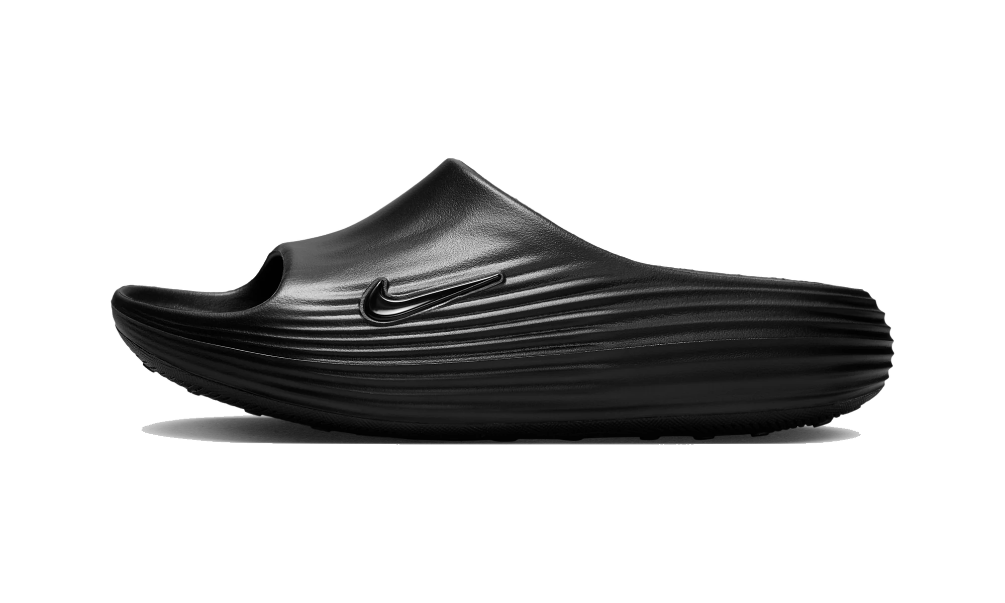 Nike ReactX Rejuven8 Slide Triple Black