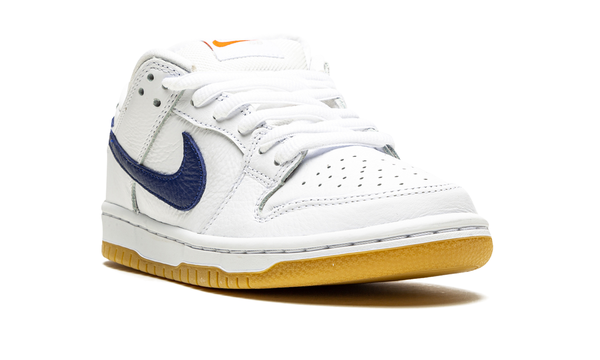 Nike SB Dunk Low Orange Label White Navy