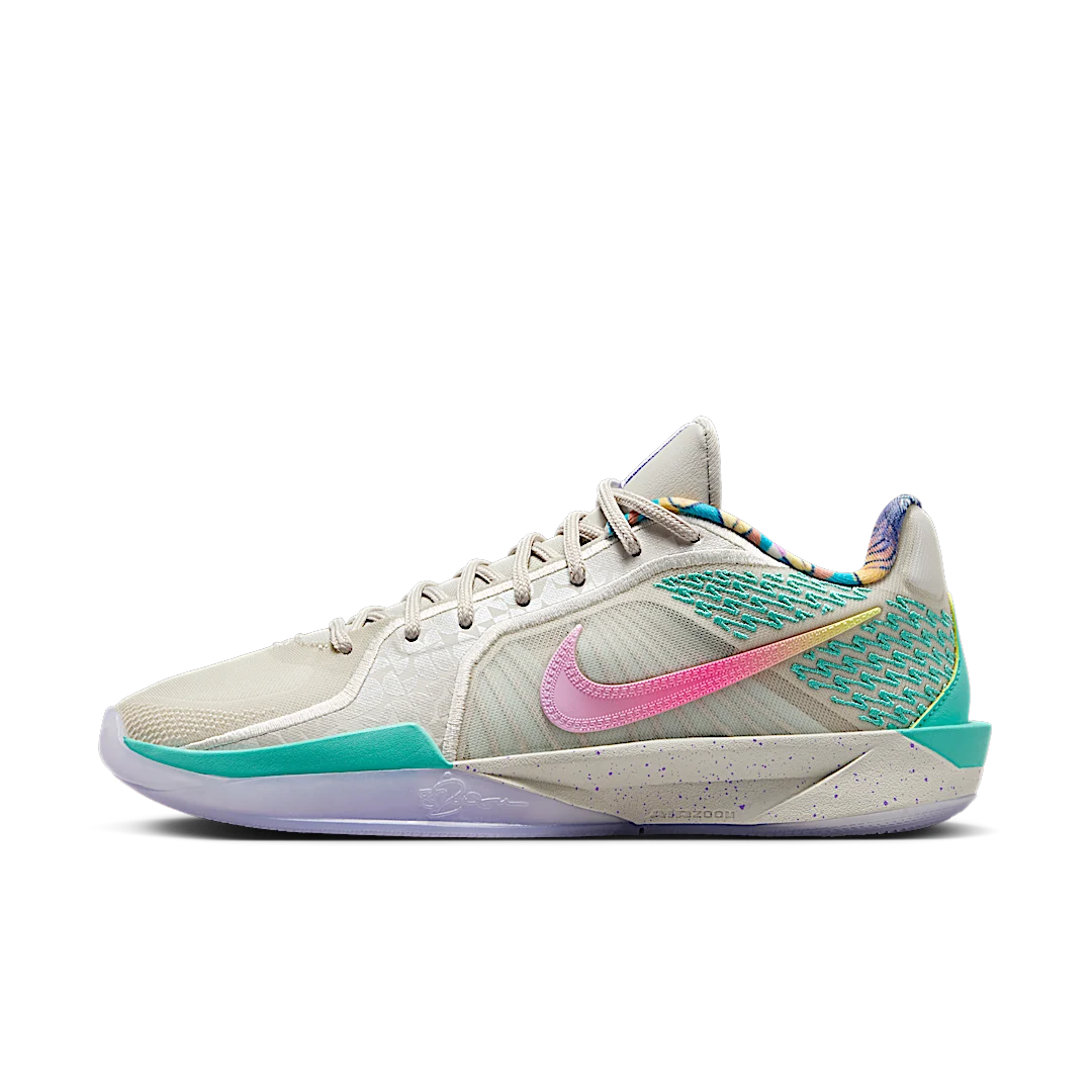 Nike Titan x Sabrina 2 EP Make Space, Light Bone/Racer Pink/Calypso/Teal Tint/Purple Agate/Twilight Pulse (IH8554-001/HQ1846-001)