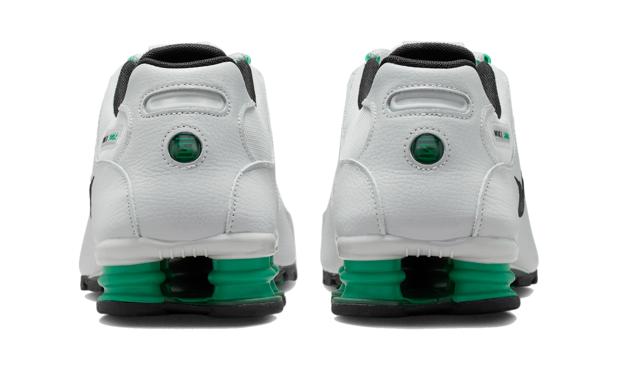 Nike Shox NZ Grey Fog Stadium Green Black