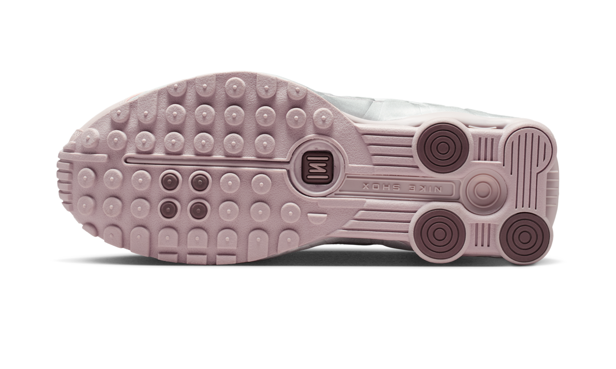 Nike Shox R4 Particle Rose Tattoo Silver