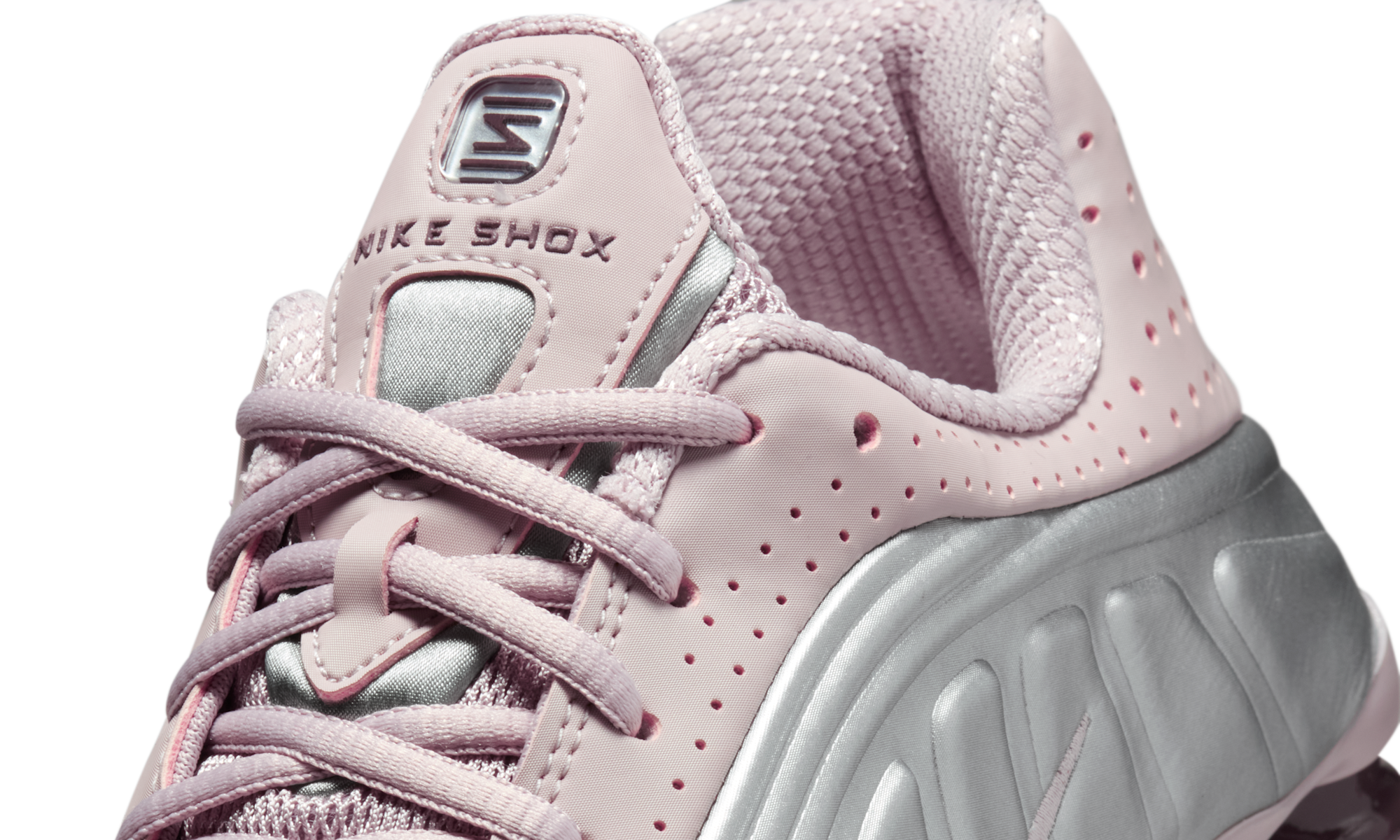 Nike Shox R4 Particle Rose Tattoo Silver