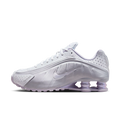 Nike Shox R4 White Metallic Platinum Barely Grape