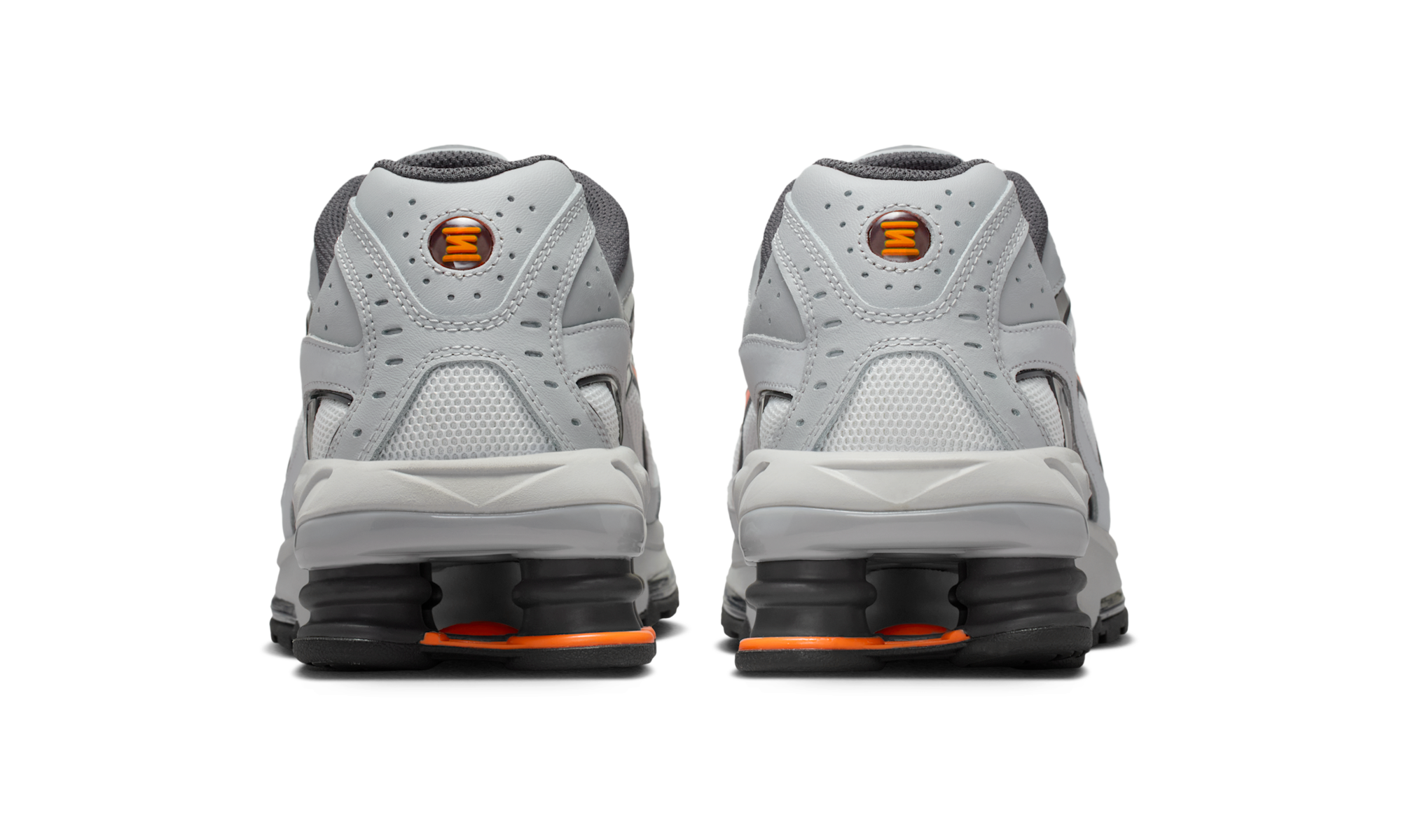 Nike Shox Ride 2 Light Smoke Grey Total Orange