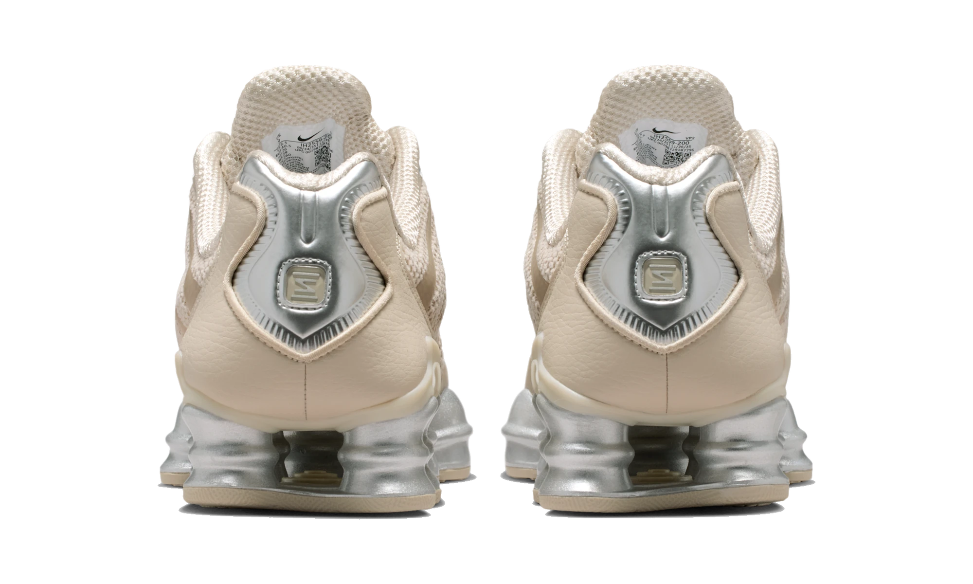 Nike Shox TL Cream Metallic Silver