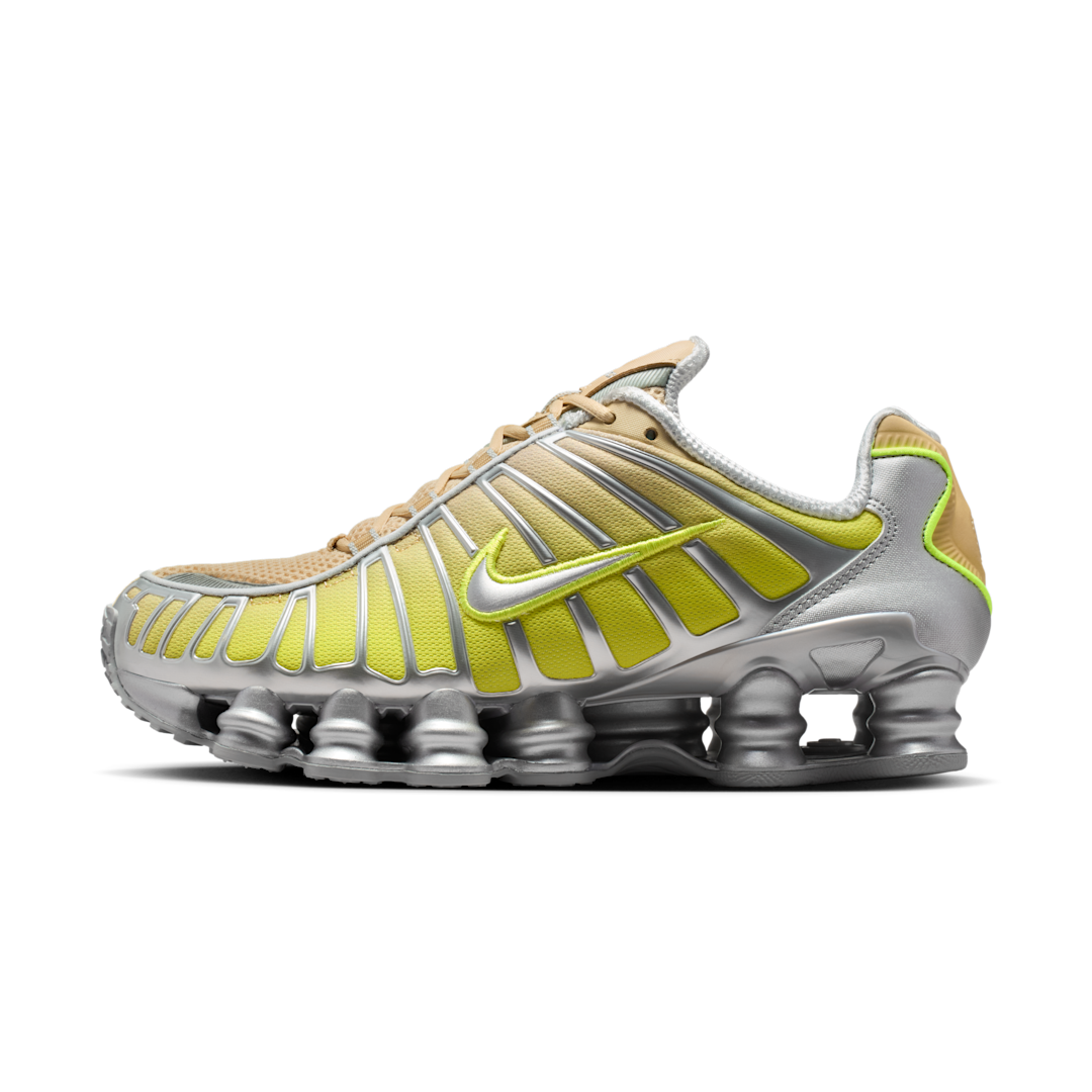 Nike Shox TL Fade Team Gold Metallic Silver