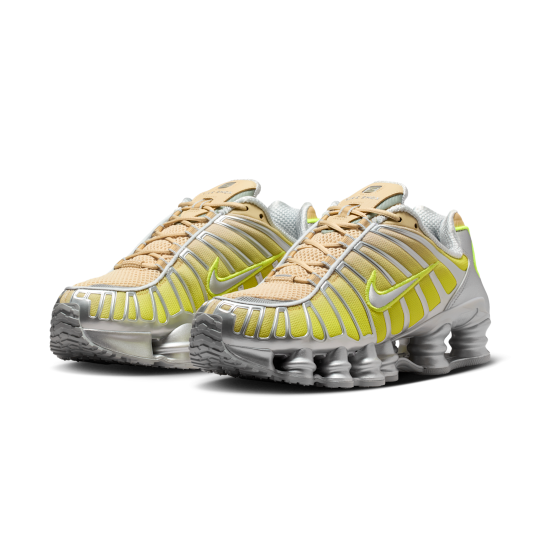 Nike Shox TL Fade Team Gold Metallic Silver