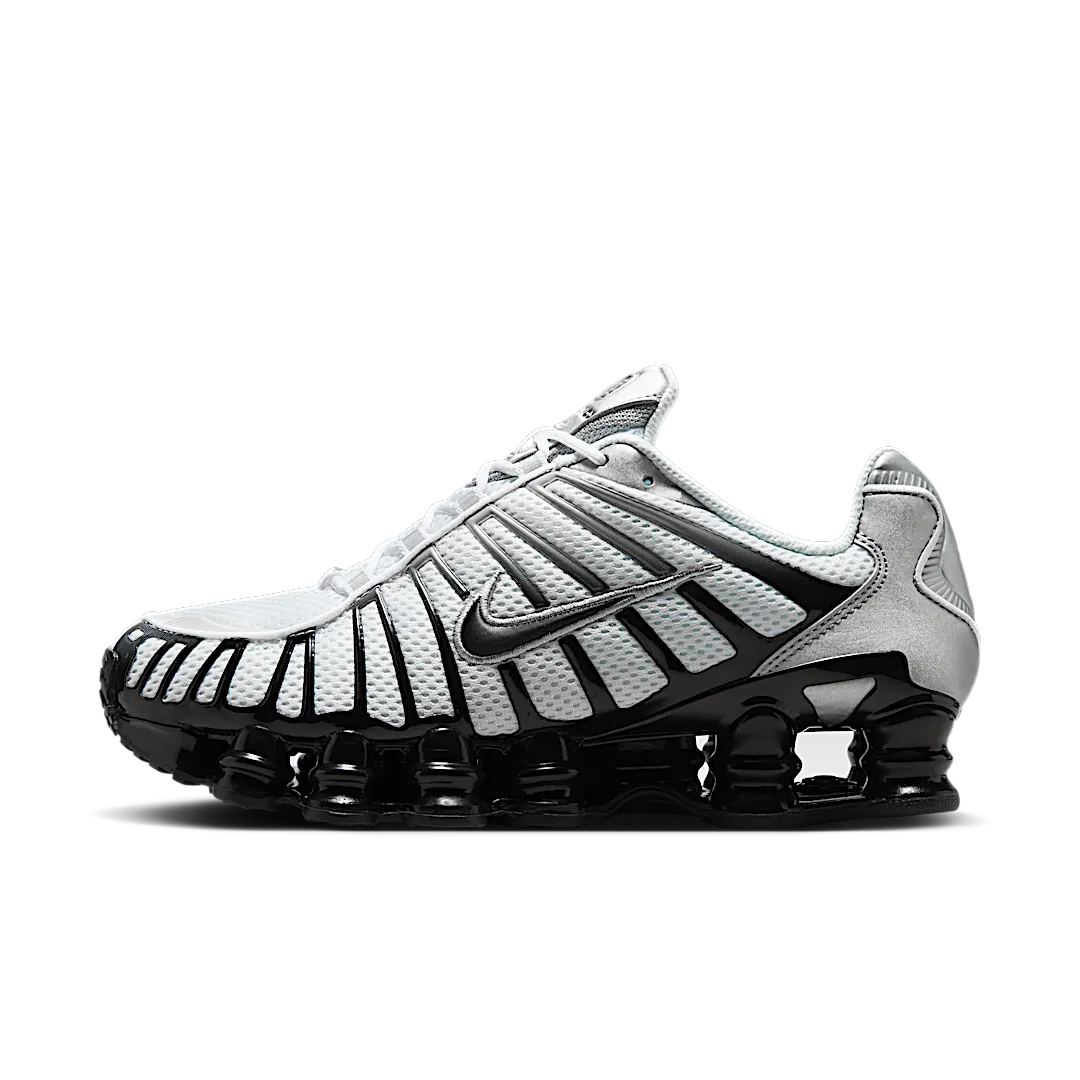 Nike Shox TL Metallic Silver Wolf Grey, Metallic Silver/White/Wolf Grey/Black (HQ4049-001)