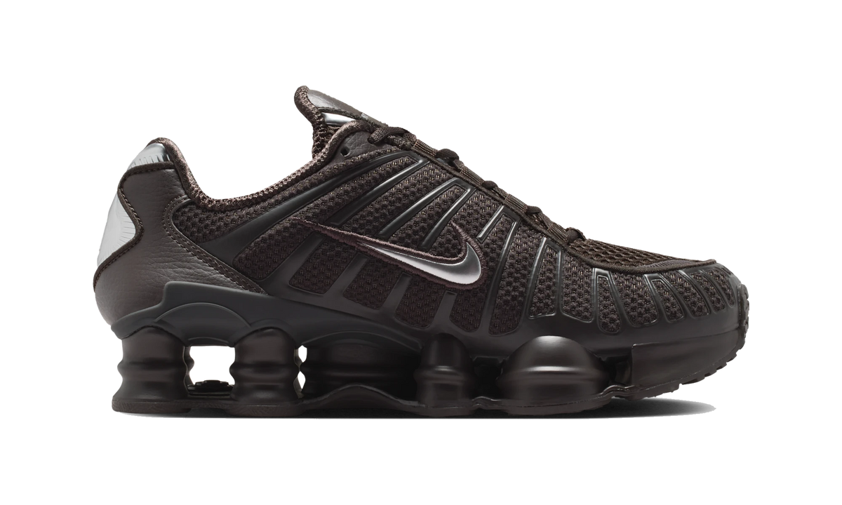 Nike Shox TL Velvet Brown Metallic Silver