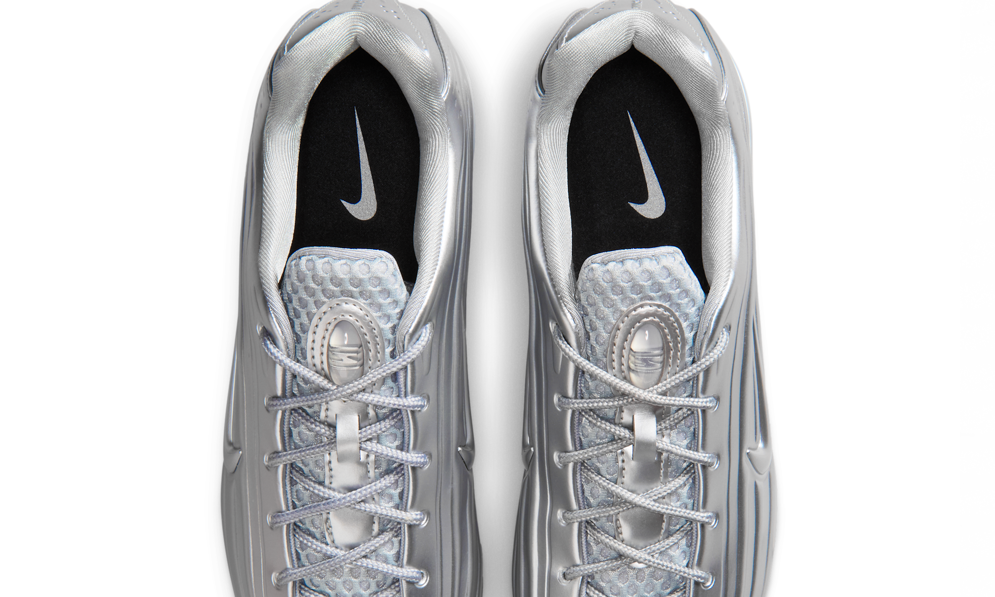 Nike Shox Z Metallic Silver Black