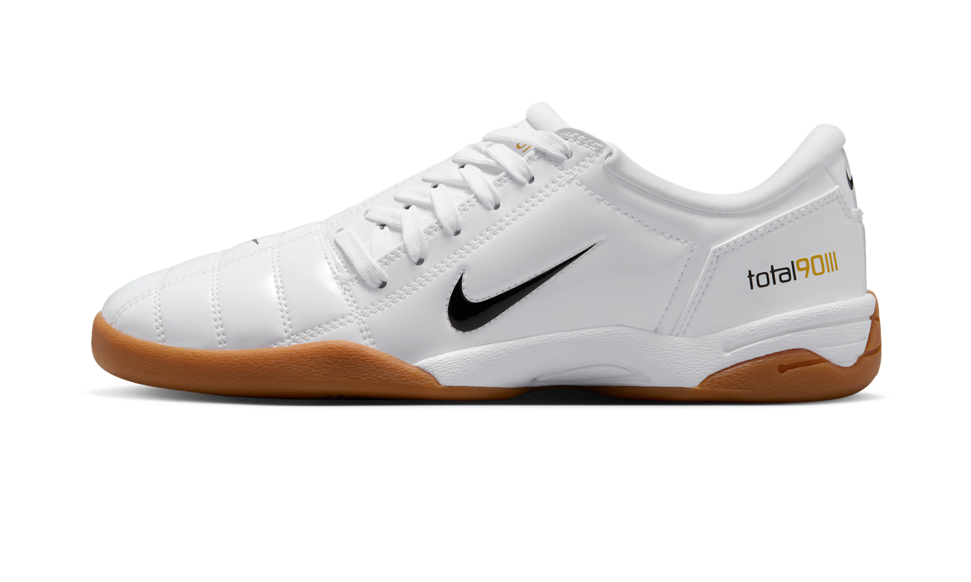 Nike Total 90 3 Patent White Black
