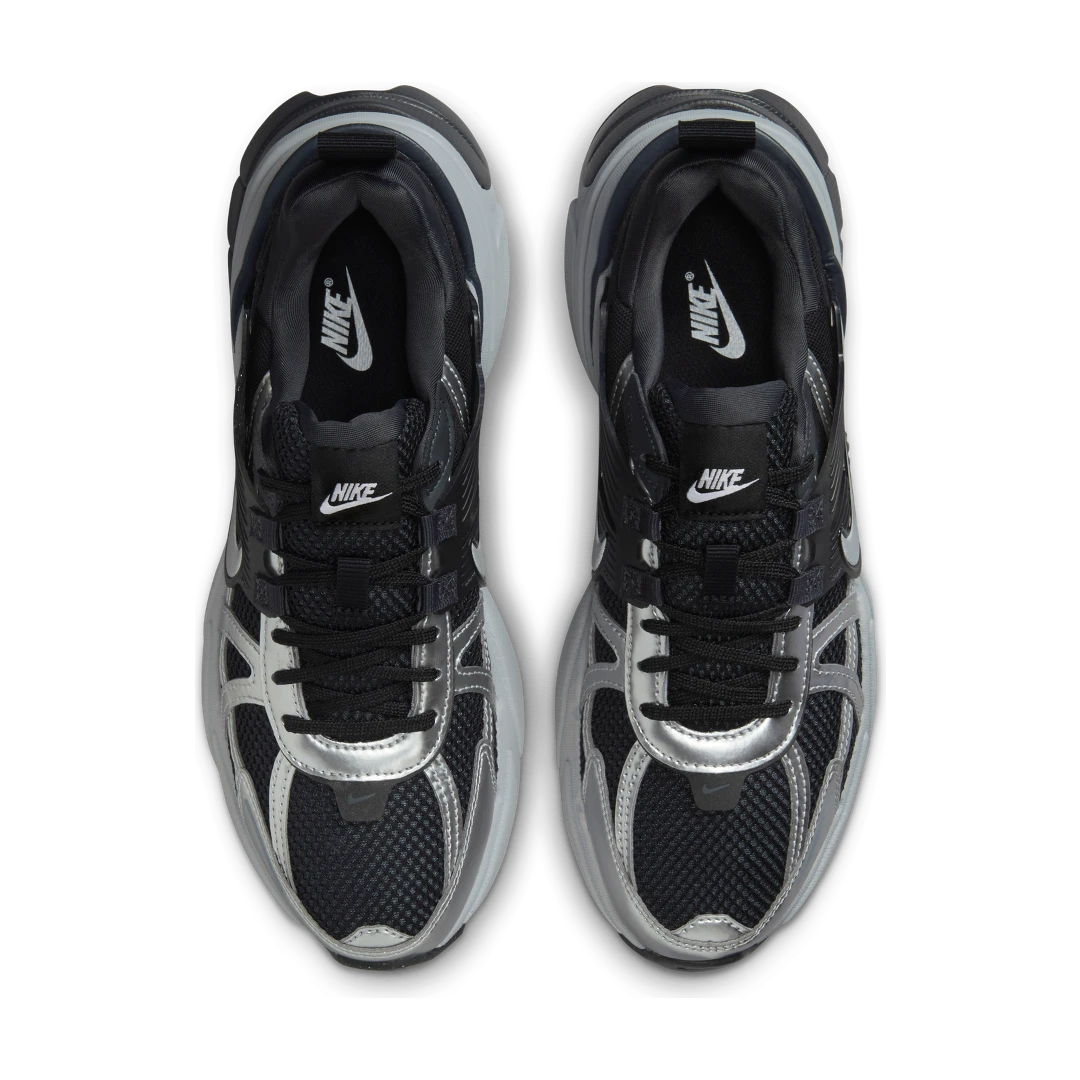 Nike V2K Run Black Metallic Silver, Black/Anthracite/Dark Smoke Grey/Metallic Silver (FD0736-005)