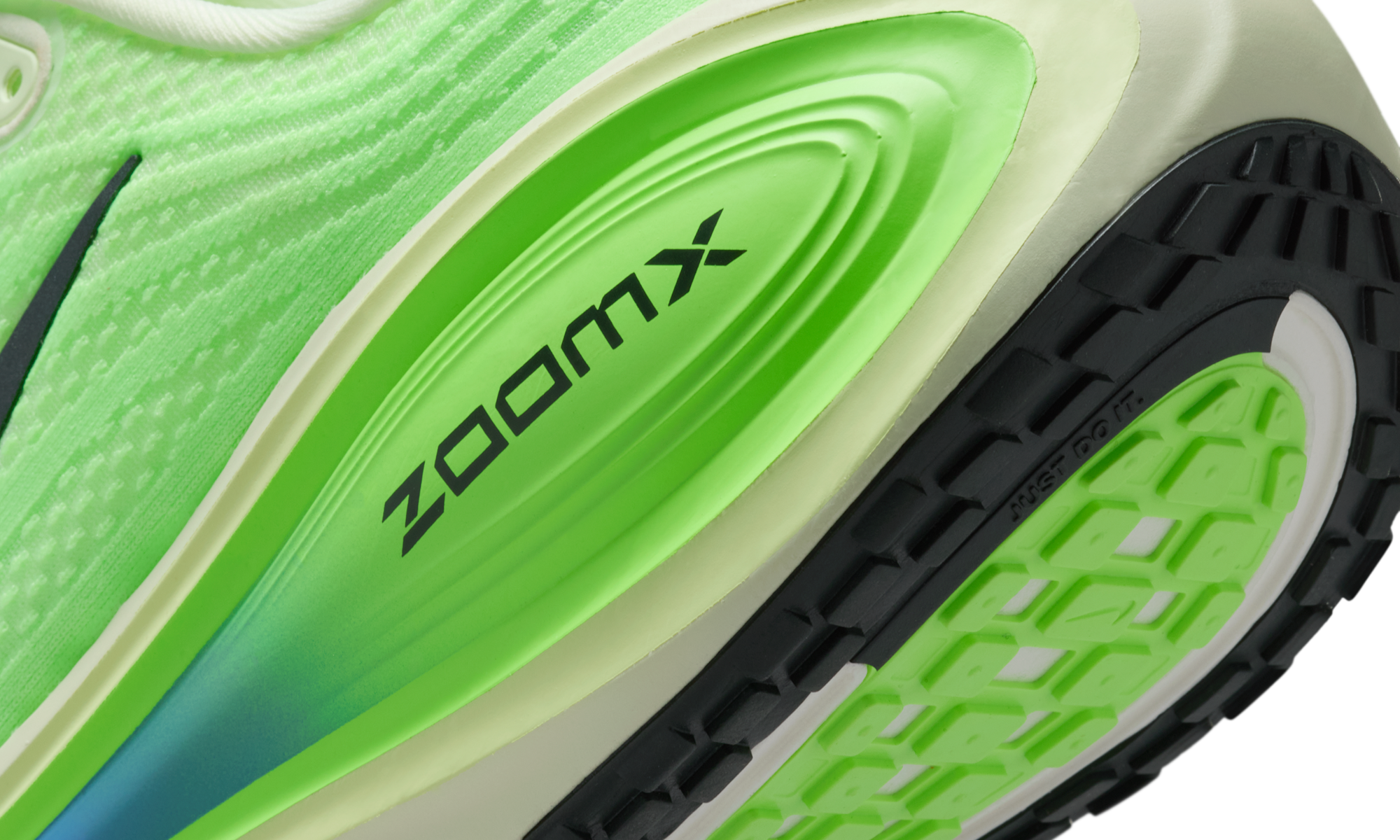 Nike Vomero Plus Volt Tint Lime Blast Sapphire