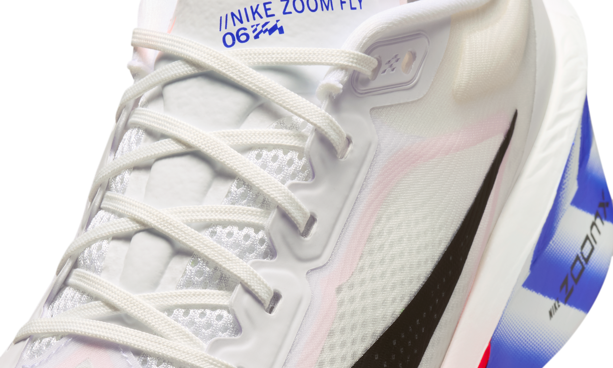 Nike Zoom Fly 6 CM White Silt Red Racer Blue