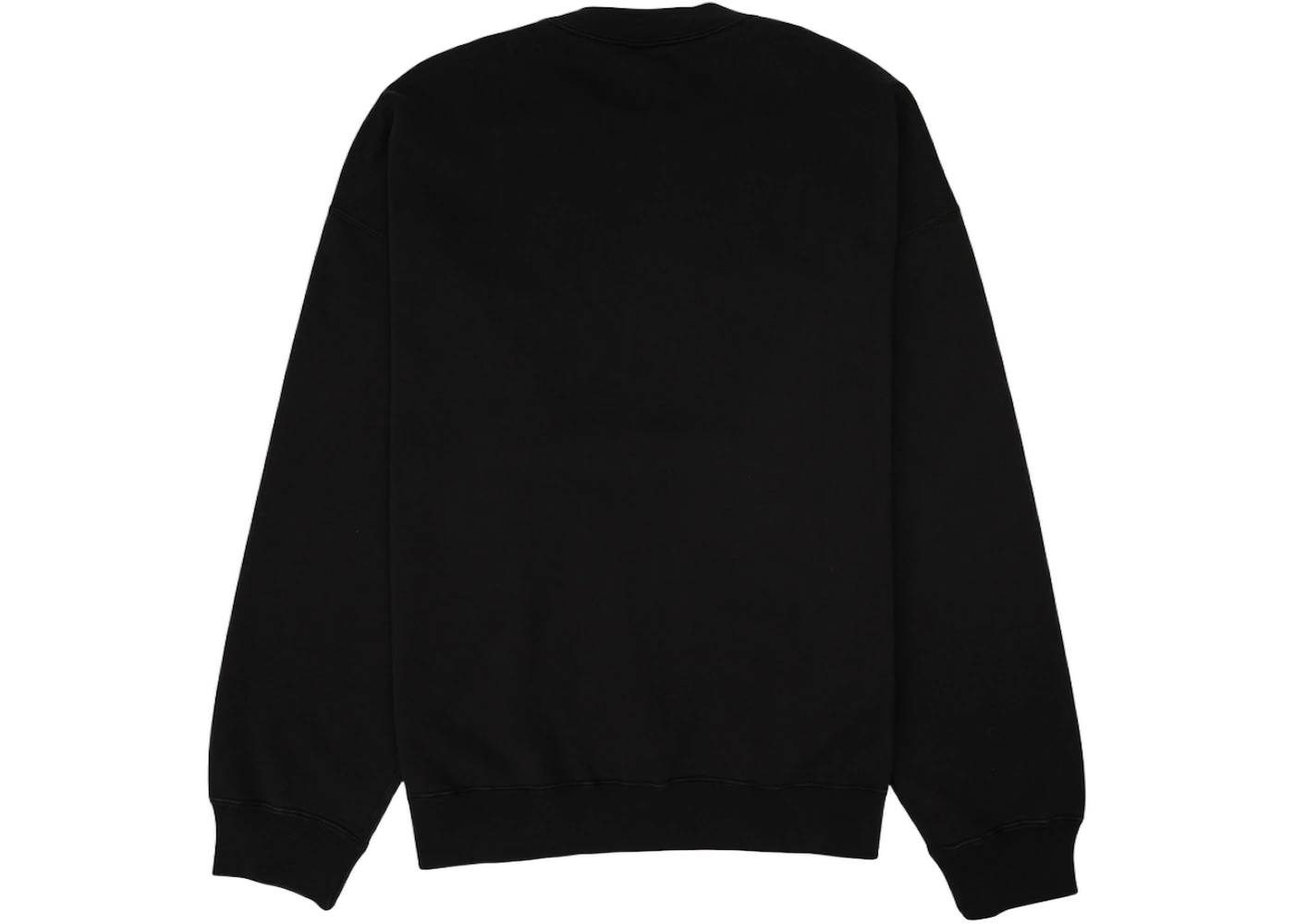 Nike x Stussy Wash Crew Fleece Black, Black (DO5310-010)
