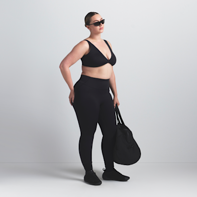 NikeSKIMS Matte Women's High-Waisted 66cm (approx.) Leggings NSKM Obsidian