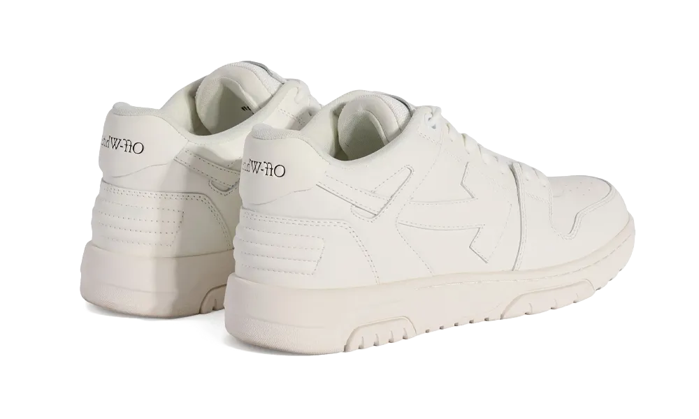 OFF-WHITE Out Of Office Low Triple White White Sole