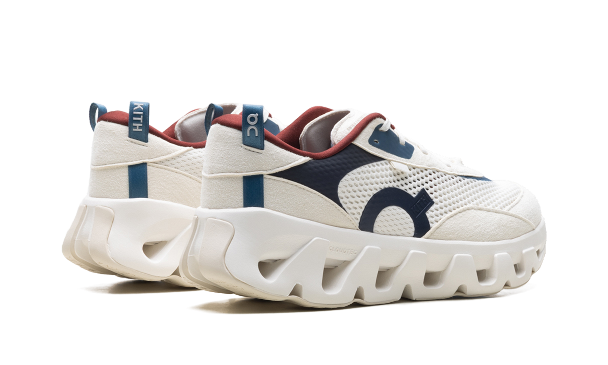 On Running K-Tech 2 Kith White Real Teal