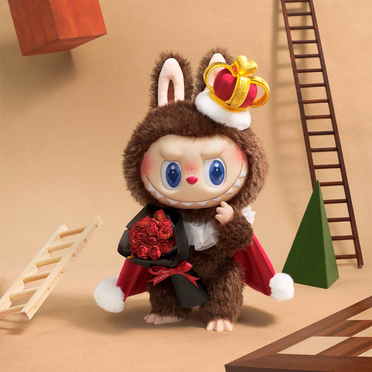 Pop Mart Labubu The Monsters Let's Checkmate Series Vinyl Plush Doll
