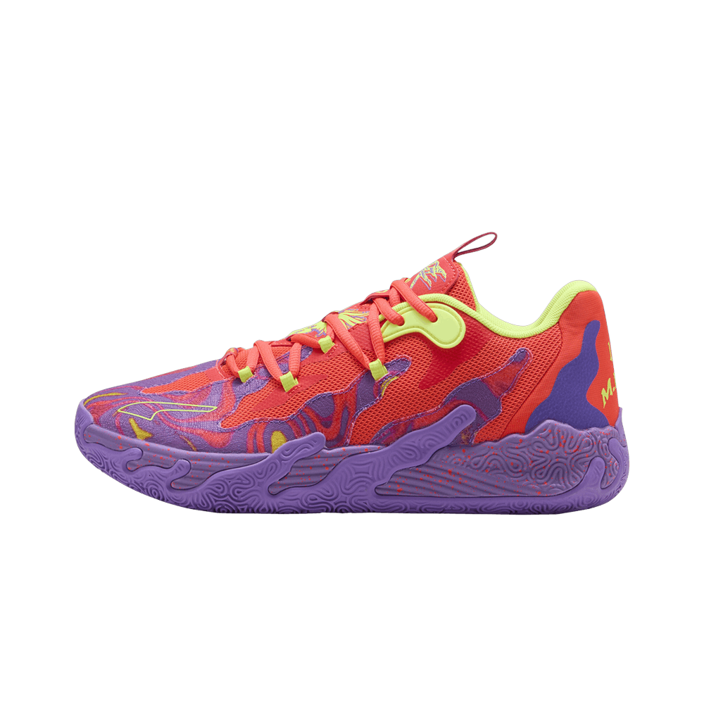 Puma LaMelo Ball MB.03 Lo Lava, Purple Glimmer/Lime Blast (310847-01)