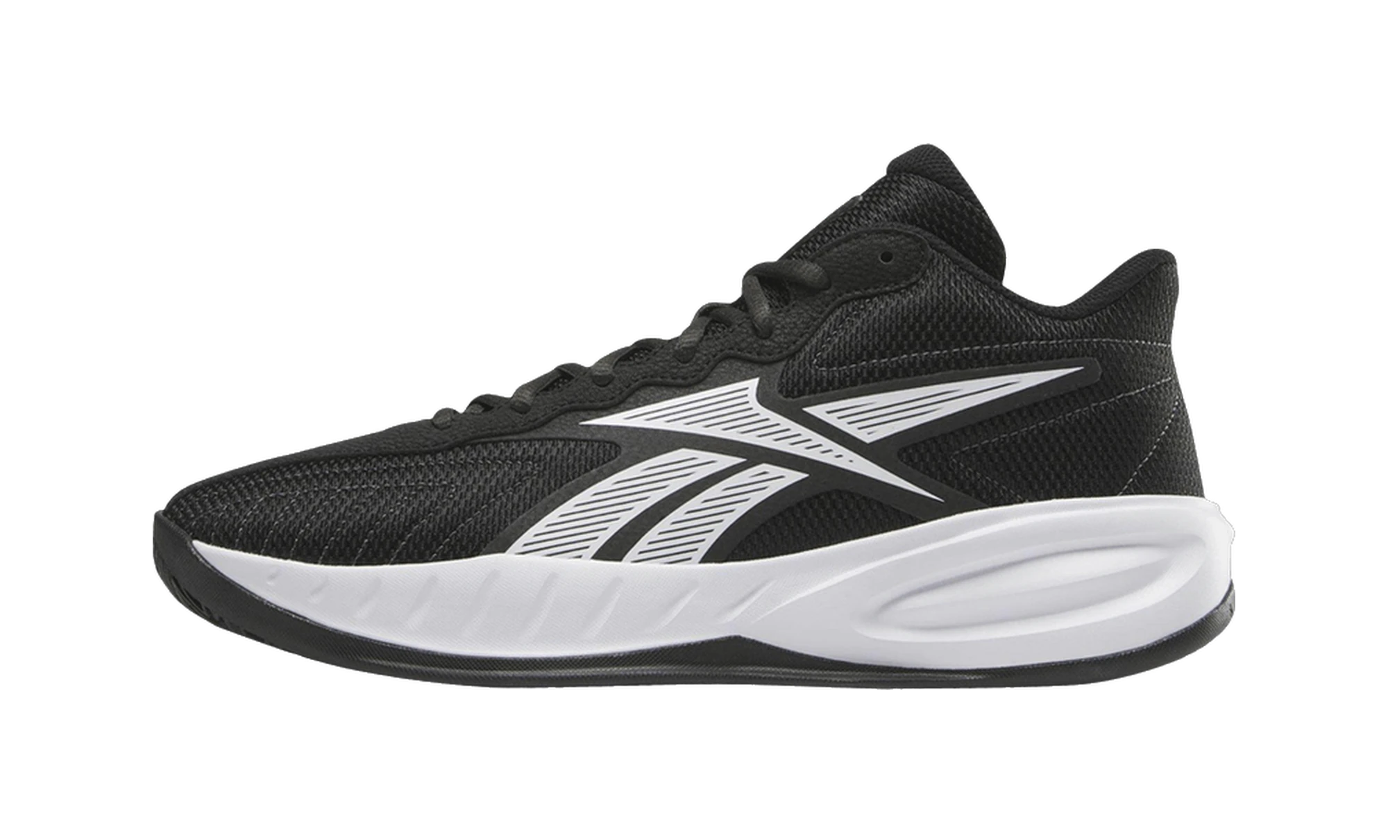 Reebok Press Core Black White Washed Black