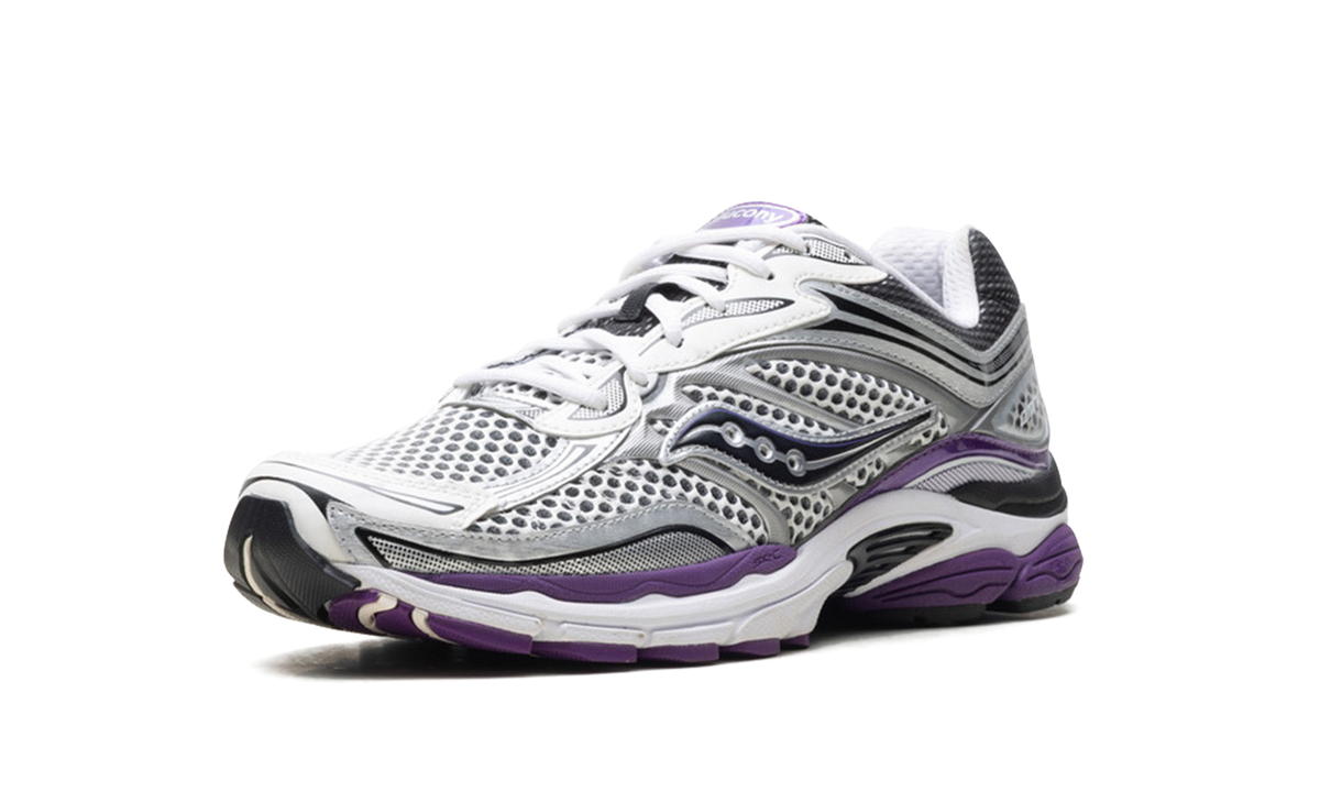 Saucony ProGrid Omni 9 White Black Silver Purple