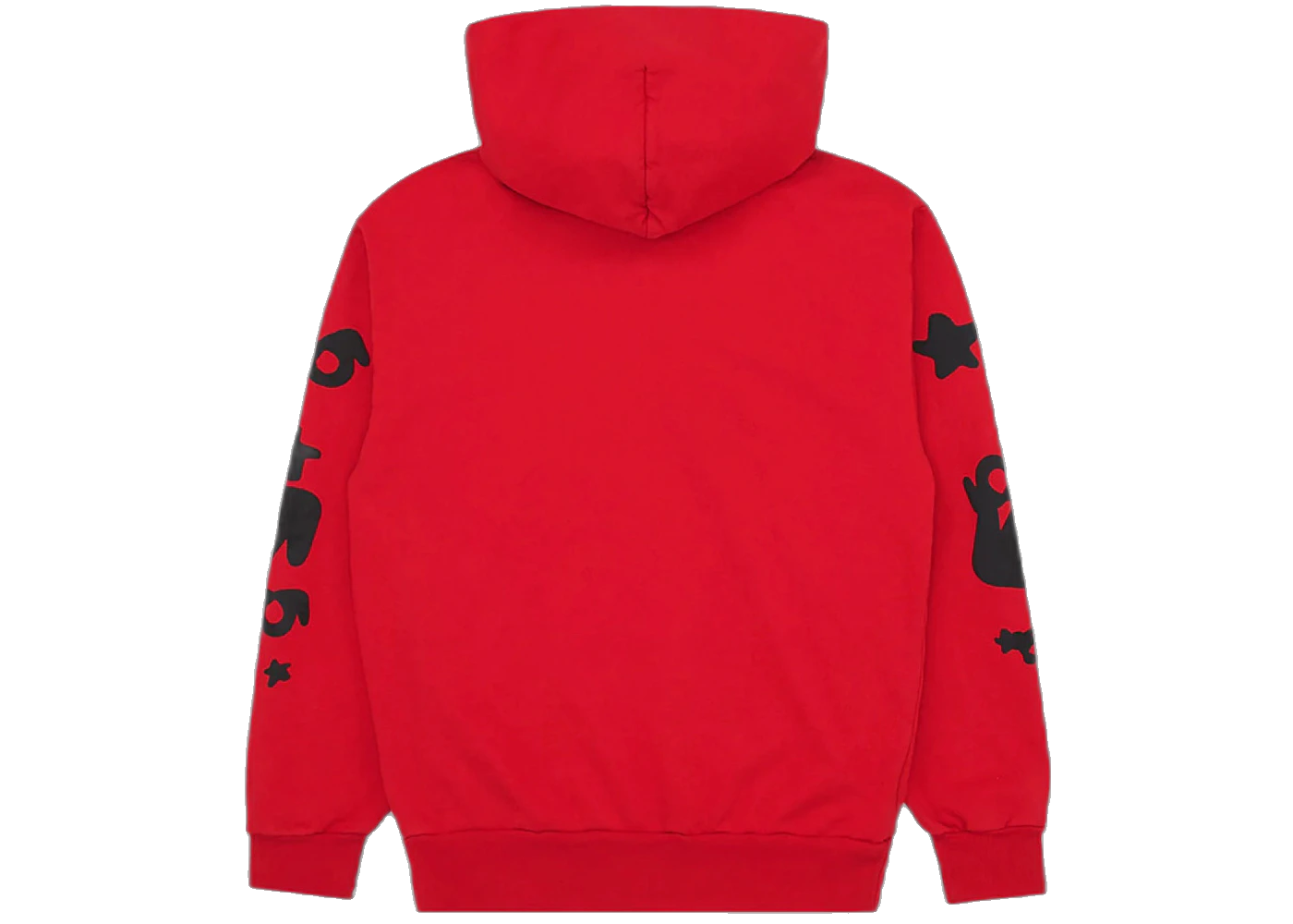 Sp5der Beluga Hoodie Red, Red (sp5der-beluga-hoodie-red)