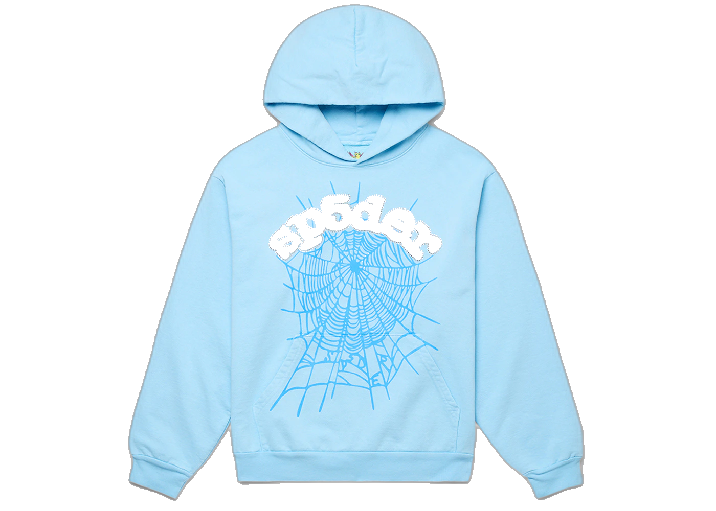 Sp5der Web Hoodie Sky Blue, Sky Blue (sp5der-web-hoodie-sky-blue)