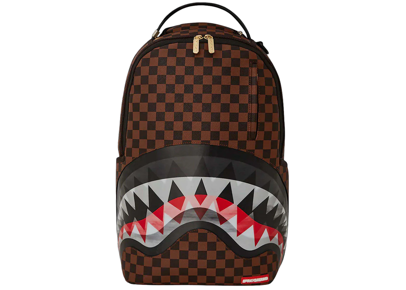 Sprayground Sharks In Paris Lenticular Chomp Backpack Brown