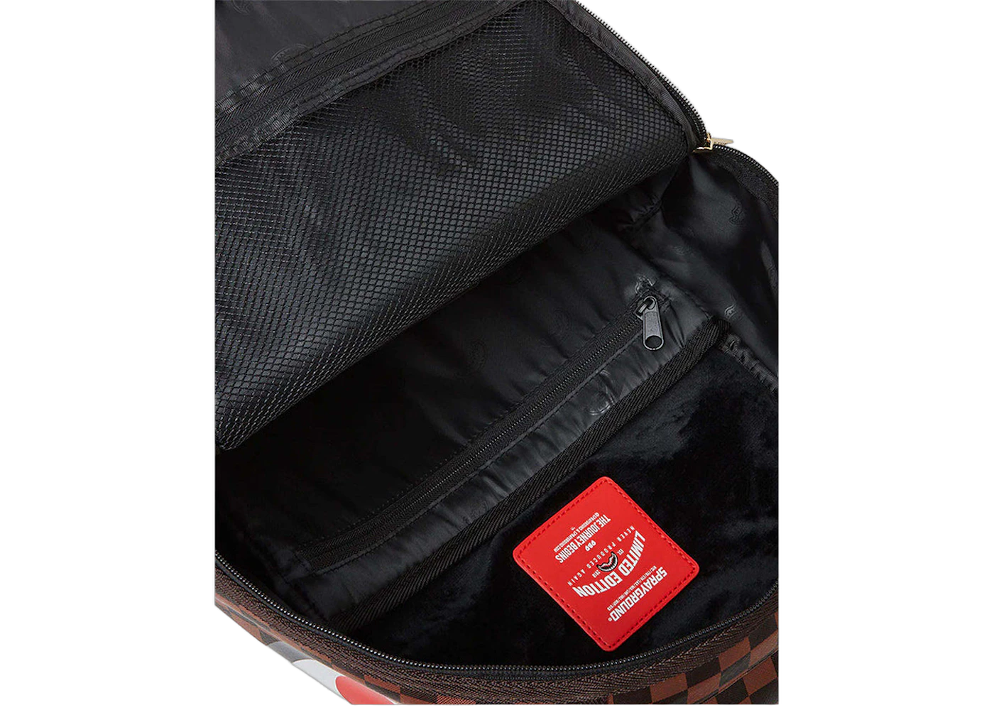 Sprayground Sharks In Paris Lenticular Chomp Backpack Brown