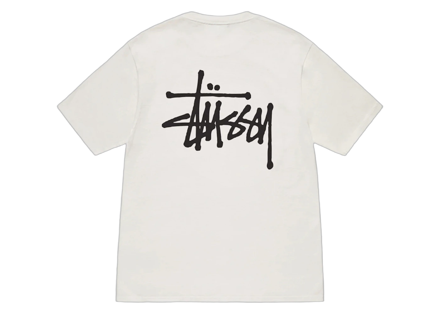 Stussy Basic Pigment Dyed T-Shirt Natural, Natural (1904879-NATL/1905001-1002)