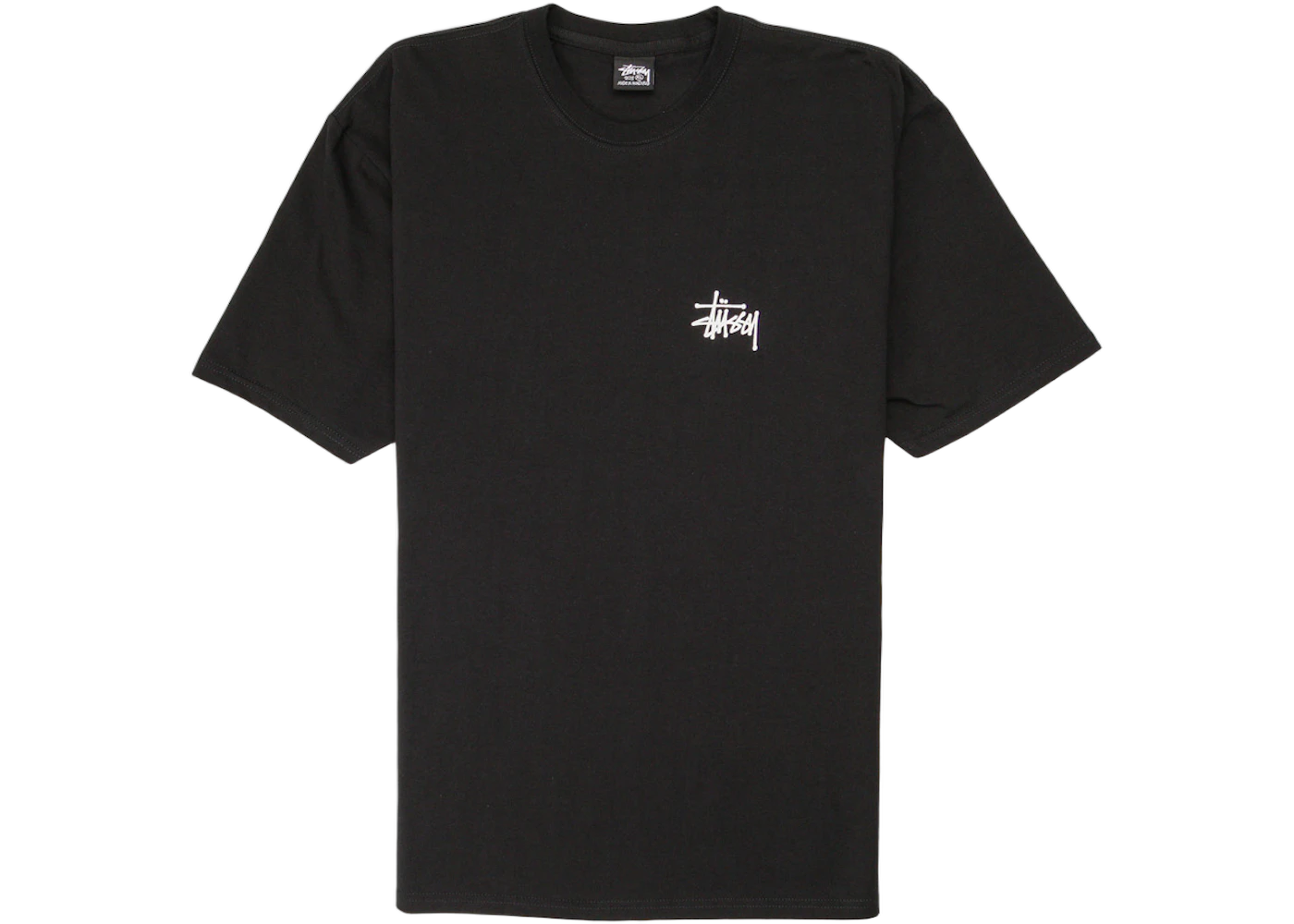 Stussy Basic T-shirt Black, Black (1904762/1905000/1904870-BLAC)