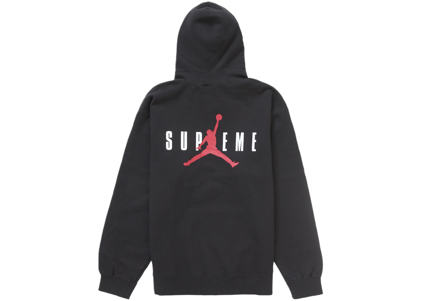 Supreme Air Jordan Hooded Sweatshirt (FW24) Black