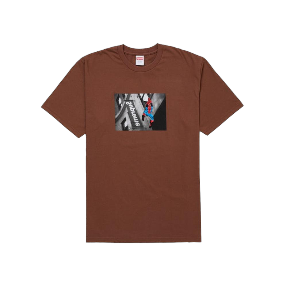 Supreme Spider-Man Tee Brown